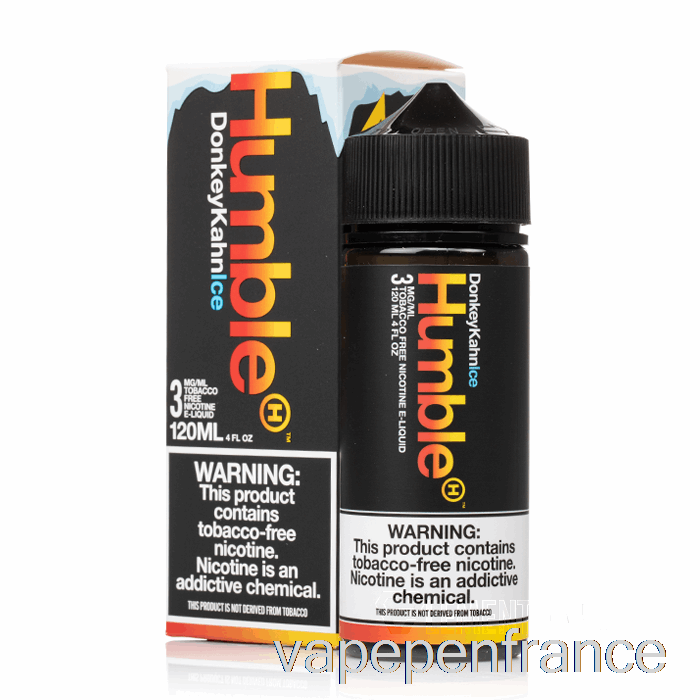 âne De Glace Kahn - Humble Juice Co. - Stylo Vape 120 Ml 0 Mg